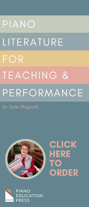 Tall Column - Piano Literature for Teaching and Performance: 2023-2024