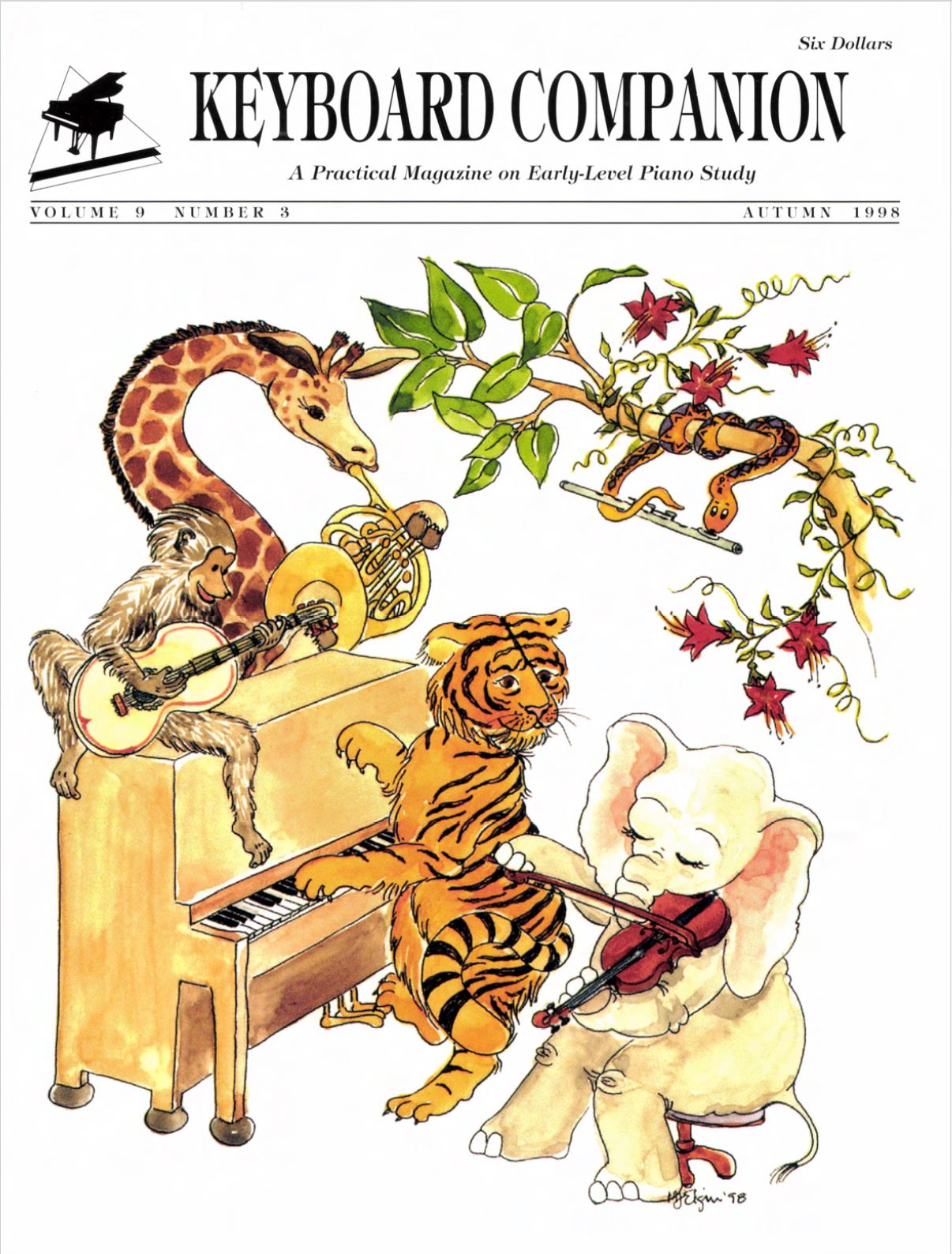 Keyboard Companion Autumn 1998 Cover
