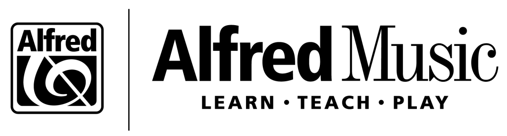 Logo for Alfred Music as of 2024.