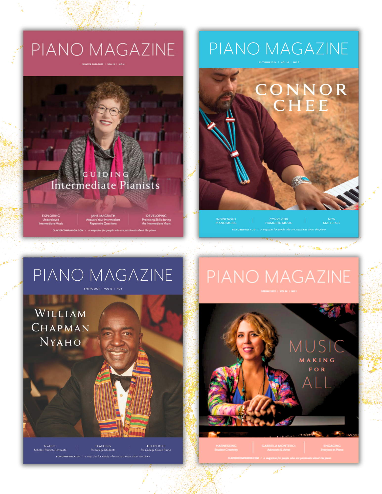 Piano Magazine Selected Covers